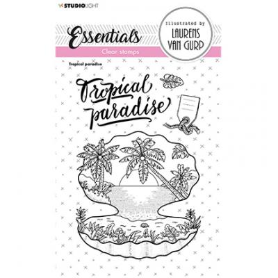StudioLight  Essentials Nr.257 Clear Stamps - Tropical Paradise